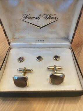 Vintage Men's Formal Wear Cufflinks Smank